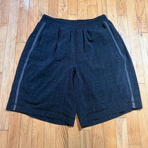 lululemon athletica Dark Gray and black Athletic Shorts #591